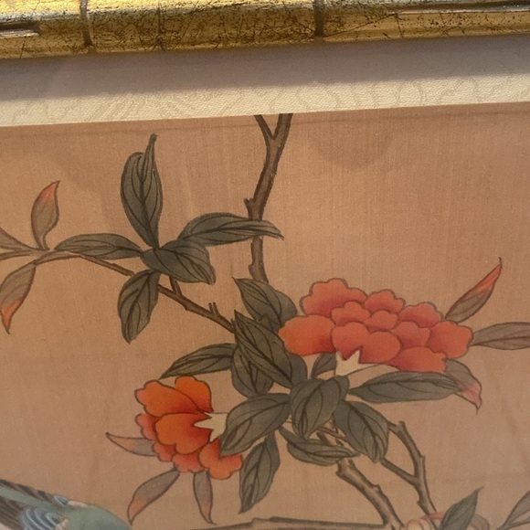 2 Vintage Traditional Chinese
Silk Paintings. - Picture 9 of 16
